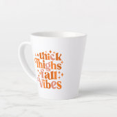 Thick Thighs Herfst Vibes Latte Mok (Linkerhoek)