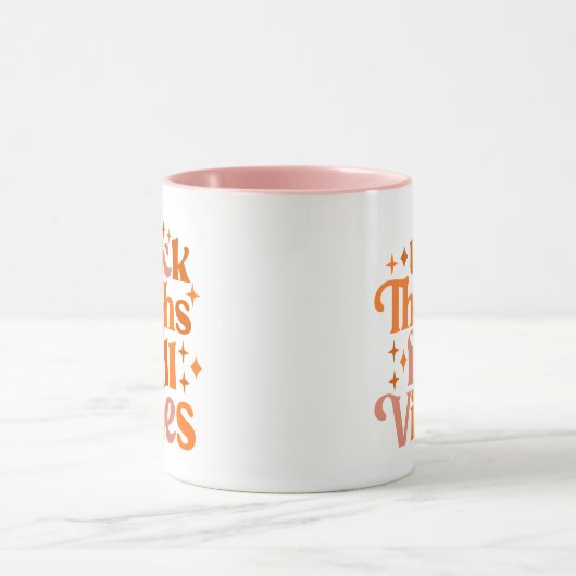 Thick Thighs Herfst Vibes Mok (Midden)