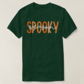 Thick Thighs Spooky Vibes Halloween Costume Spooky T-shirt (Design voorkant)
