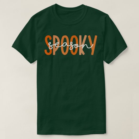 Thick Thighs Spooky Vibes Halloween Costume Spooky T-shirt (Design voorkant)