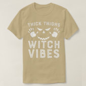 Thick Thighs Vibes Premium T-Shirt (Design voorkant)