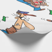 Thief Stealing Money Cadeaupapier