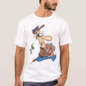 Thief Stealing Money T-shirt (Voorkant)