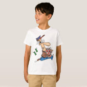 Thief Stealing Money T-shirt (Voorkant volledig)