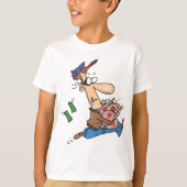 Thief Stealing Money T-shirt (Voorkant)