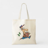 Thief Stealing Money Tote Bag (Achterkant)