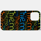 Thierno Case-Mate iPhone Case (Achterkant (horizontaal))