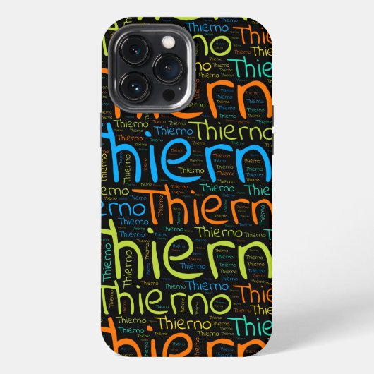 Thierno iPhone Hoesje (Achterkant)