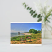 Thiessow Beach op Ruegen Island Briefkaart (Staand voorkant)