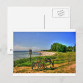 Thiessow Beach op Ruegen Island Briefkaart (Voorkant / Achterkant)