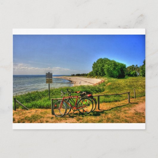 Thiessow Beach op Ruegen Island Briefkaart (Voorkant)