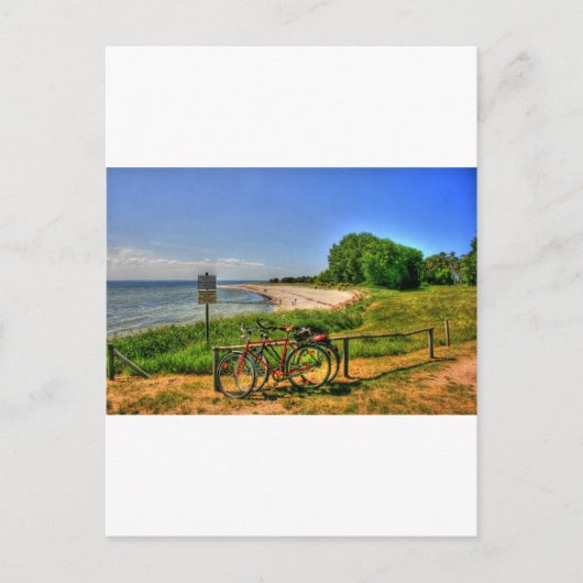 Thiessow Beach op Ruegen Island Briefkaart (Voorkant)