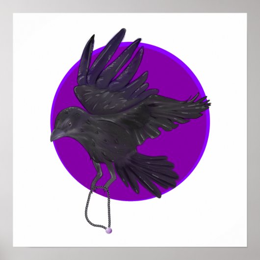 Thieving Crow Poster (Voorkant)