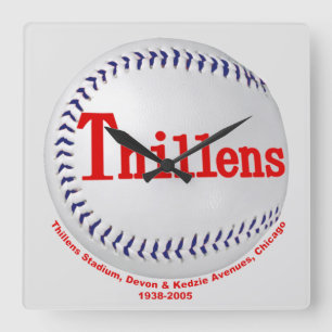 Thillens-stadion, Chicago, Illinois Vierkante Klok