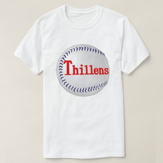 Thillens Stadium, Chicago, Illinois T-shirt (Design voorkant)