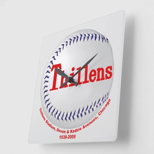 Thillens Stadium, Chicago, Illinois Vierkante Klok (Hoek)