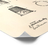 Thimble 1921 Patent Art Old Peper Poster (Hoek)