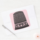 Thimble by FiberFlies Vierkante Sticker (Envelop)