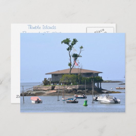 Thimble Island Briefkaart (Voorkant / Achterkant)