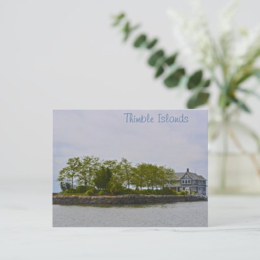 Thimble Island Briefkaart (Staand voorkant)