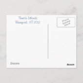 Thimble Island Briefkaart (Achterkant)