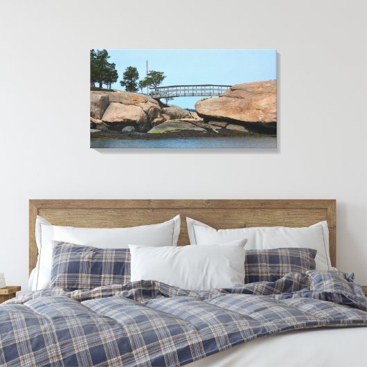 Thimble Island Canvas (Insitu (Slaapkamer))