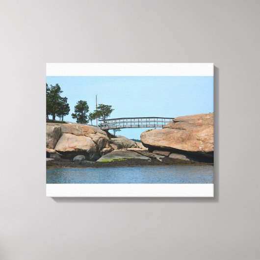 Thimble Island Canvas Afdruk (Voorkant)