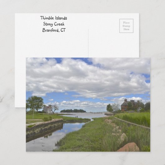 Thimble Islands Briefkaart (Voorkant / Achterkant)