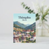 Thimphu, Bhutan Briefkaart (Staand voorkant)