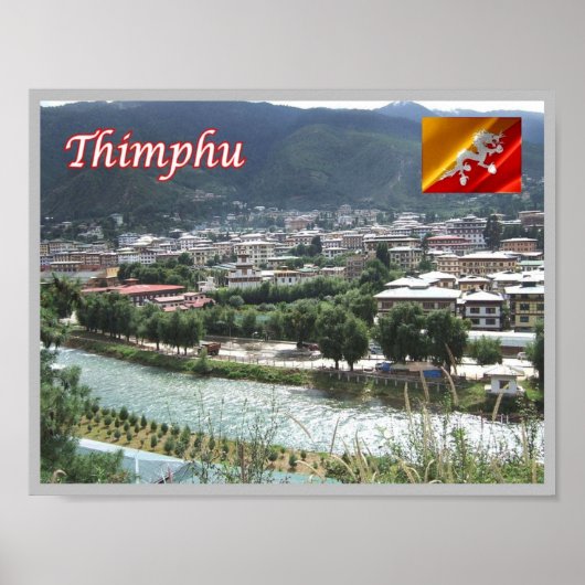 Thimphu - poster (Voorkant)
