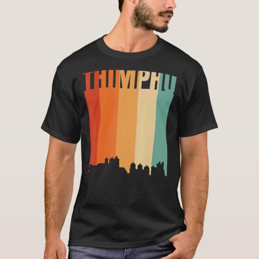 Thimphu Skyline T-shirt (Voorkant)
