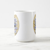 Thin Blue Line - 25 jaar Achievement Police Badge Koffiemok (Center)