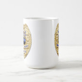 Thin Blue Line - 25 jaar Achievement Police Badge Koffiemok (Center)