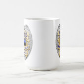 Thin Blue Line - 5 jaar Achievement Police Badge Koffiemok (Center)