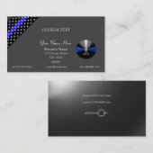 Thin Blue Line 911 Dispatcher Visitekaartje (Voorkant / Achterkant)