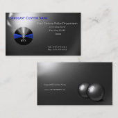 Thin Blue Line - 911 Visitekaartje (Voorkant / Achterkant)