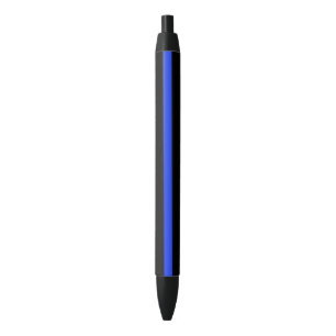 "THIN BLUE LINE" (aanpasbaar) Blauwe Inkt Pen