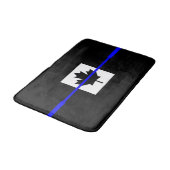 Thin Blue Line Accent on Canadian Flag Badmat (Gekanteld)