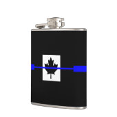 Thin Blue Line Accent on Canadian Flag Heupfles (Links)