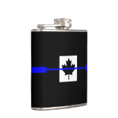 Thin Blue Line Accent on Canadian Flag Heupfles (Rechts)