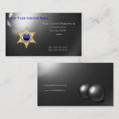 Thin Blue Line Adjunct Brothers Keeper Visitekaartje (Voorkant / Achterkant)