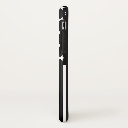 Thin Blue Line American Flag Case-Mate iPhone Case (Achterkant/links)