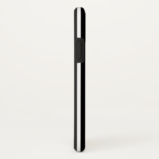 Thin Blue Line American Flag Case-Mate iPhone Case (Achterkant/rechts)