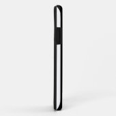 Thin Blue Line American Flag Decor Case-Mate iPhone Case (Achterkant/rechts)