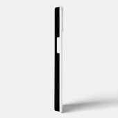 Thin Blue Line American Flag Decor Case-Mate iPhone Case (Achterkant / Rechts)