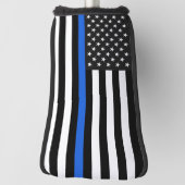 Thin Blue Line American Flag Golfheadcover (Draai 90)