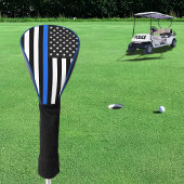 Thin Blue Line American Flag Golfheadcover