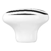 Thin Blue Line - American Flag Keramische Knop (Zijkant)