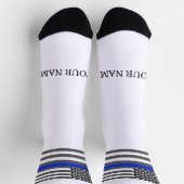 Thin Blue Line American flag law enforcement Sokken (Top)