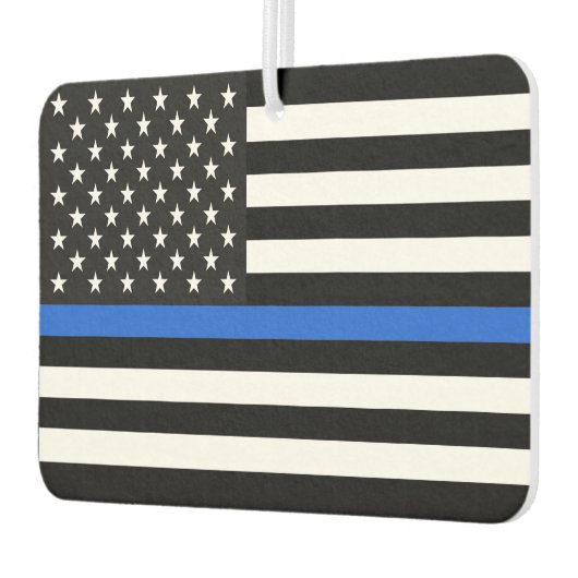 Thin Blue Line American Flag Luchtverfrisser (Links)